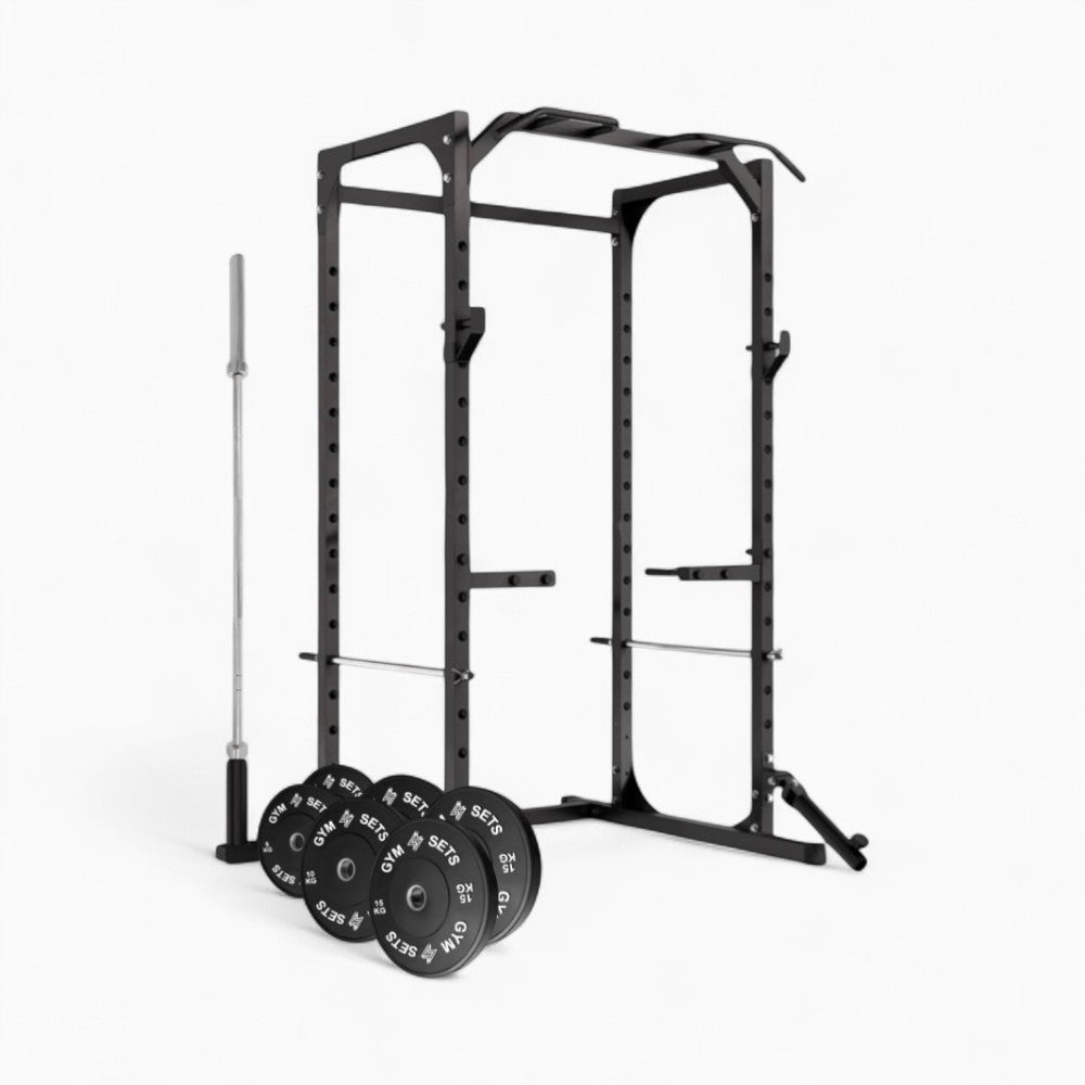 Power Rack Cage With Cable Machine System. Heavy-Duty Squat Equipment For Home And Commercial Gyms, Perfect For Full-Body Strength Training. Buy Now.
