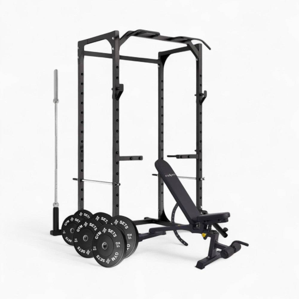 Power Rack Cage With Cable Machine System. Heavy-Duty Squat Equipment For Home And Commercial Gyms, Perfect For Full-Body Strength Training. Buy Now.