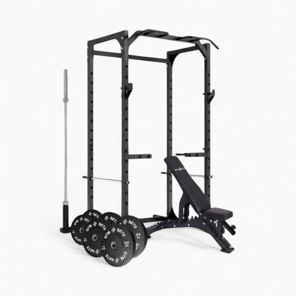 Power Rack Cage With Cable Machine System. Heavy-Duty Squat Equipment For Home And Commercial Gyms, Perfect For Full-Body Strength Training. Buy Now.