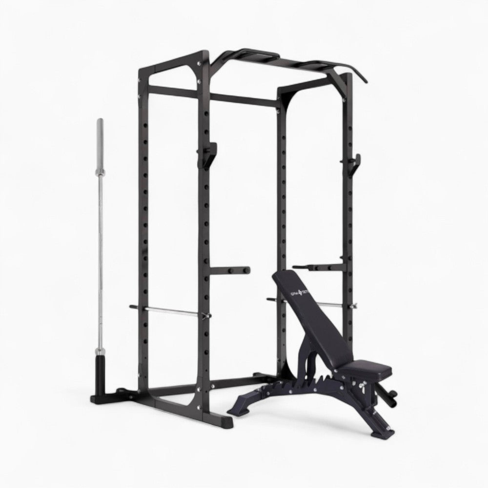 Power Rack Cage With Cable Machine System. Heavy-Duty Squat Equipment For Home And Commercial Gyms, Perfect For Full-Body Strength Training. Buy Now.