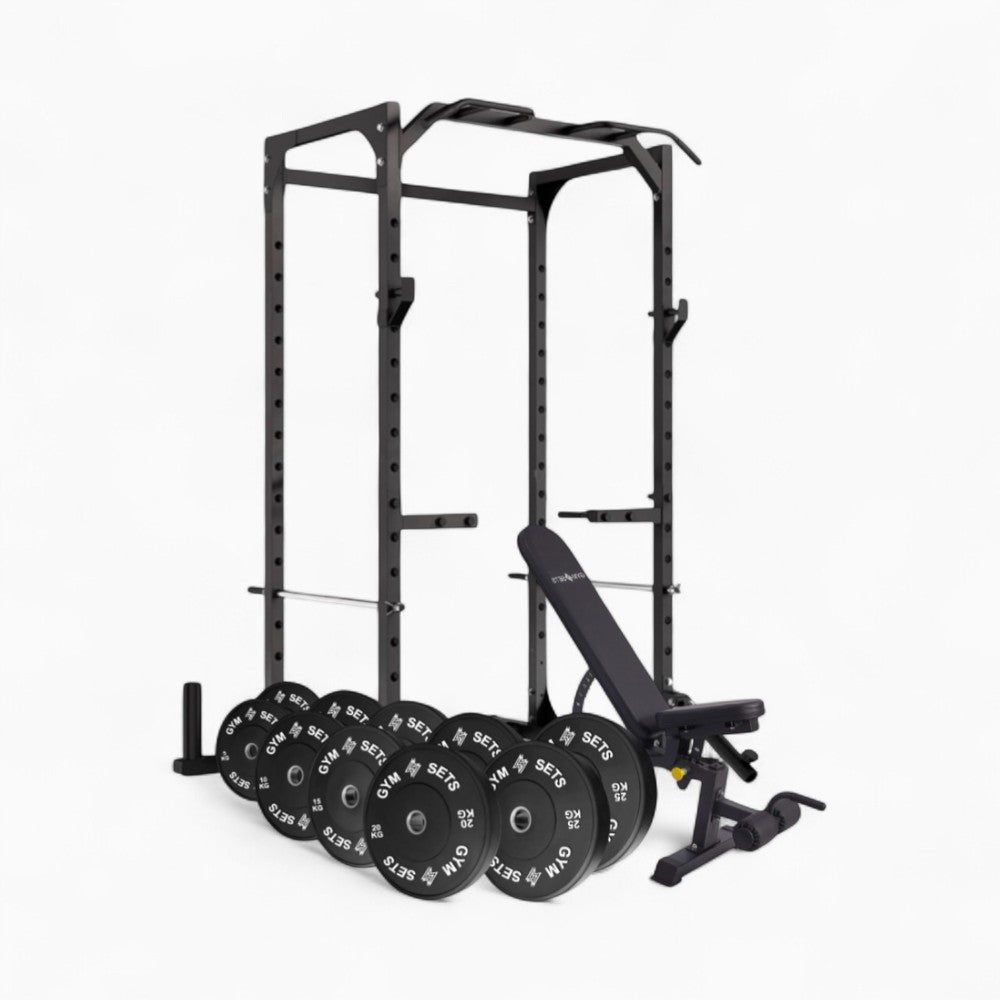 Power Rack Cage With Cable Machine System. Heavy-Duty Squat Equipment For Home And Commercial Gyms, Perfect For Full-Body Strength Training. Buy Now.