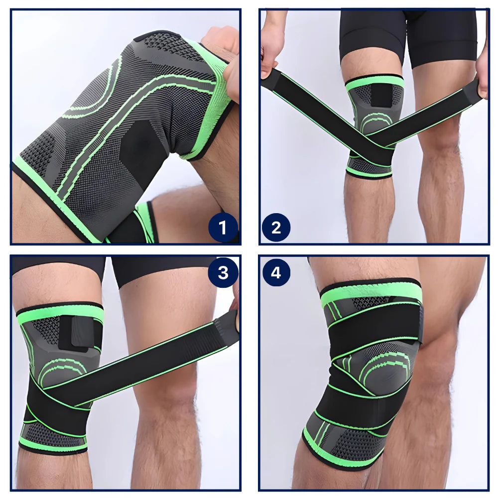 Running Adjustable Knee Support Arthritis Compression Sleeve Men Women