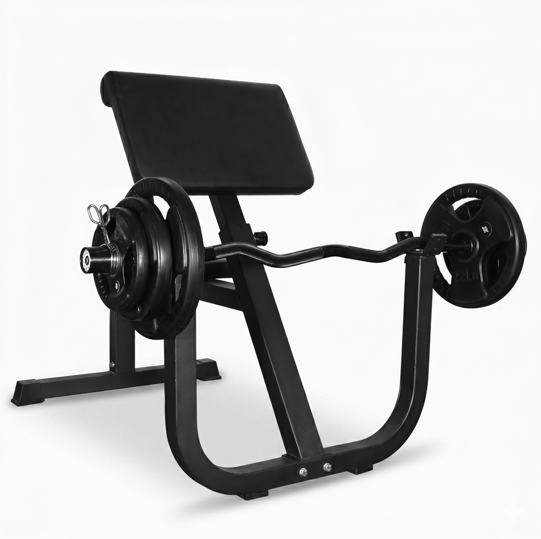 Adjustable Preacher Curl Bench