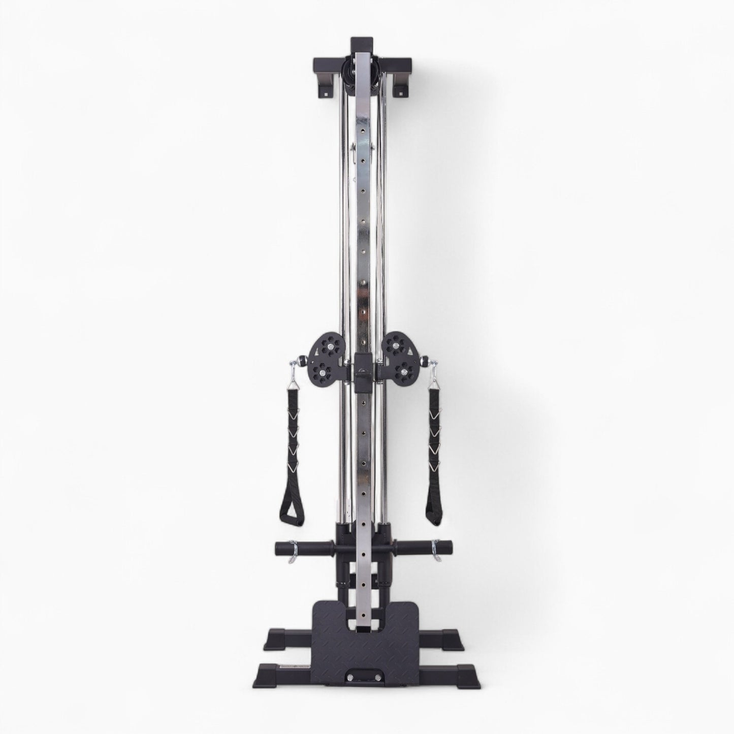 Semi-Commercial Wall Mounted Cable Pulley Machine For Rowing And Crossover Exercises At Home - Durable, Space-Saving Design For Strength And Stability. Buy Now.