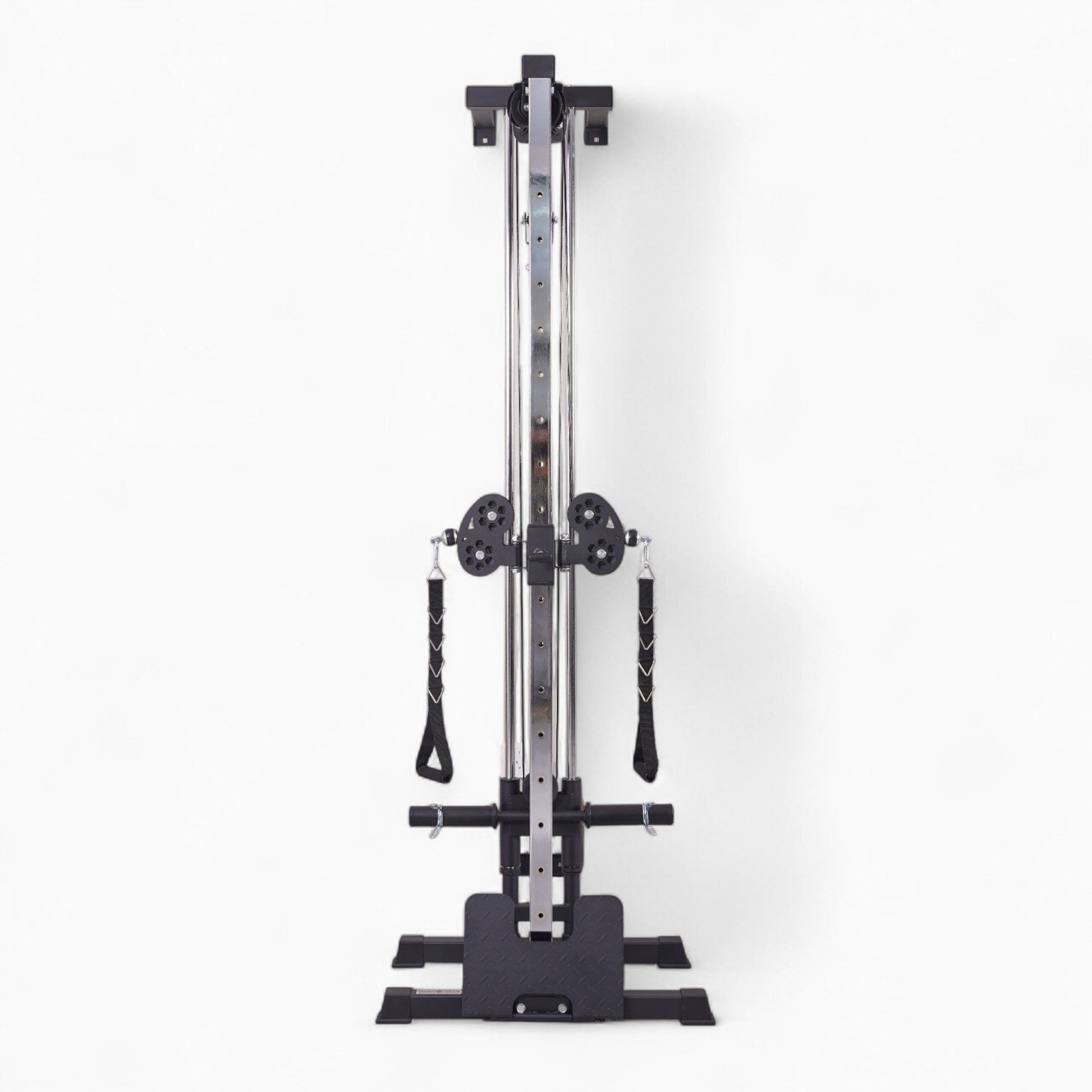 Semi-Commercial Wall Mounted Cable Pulley Machine For Rowing And Crossover Exercises At Home - Durable, Space-Saving Design For Strength And Stability. Buy Now.