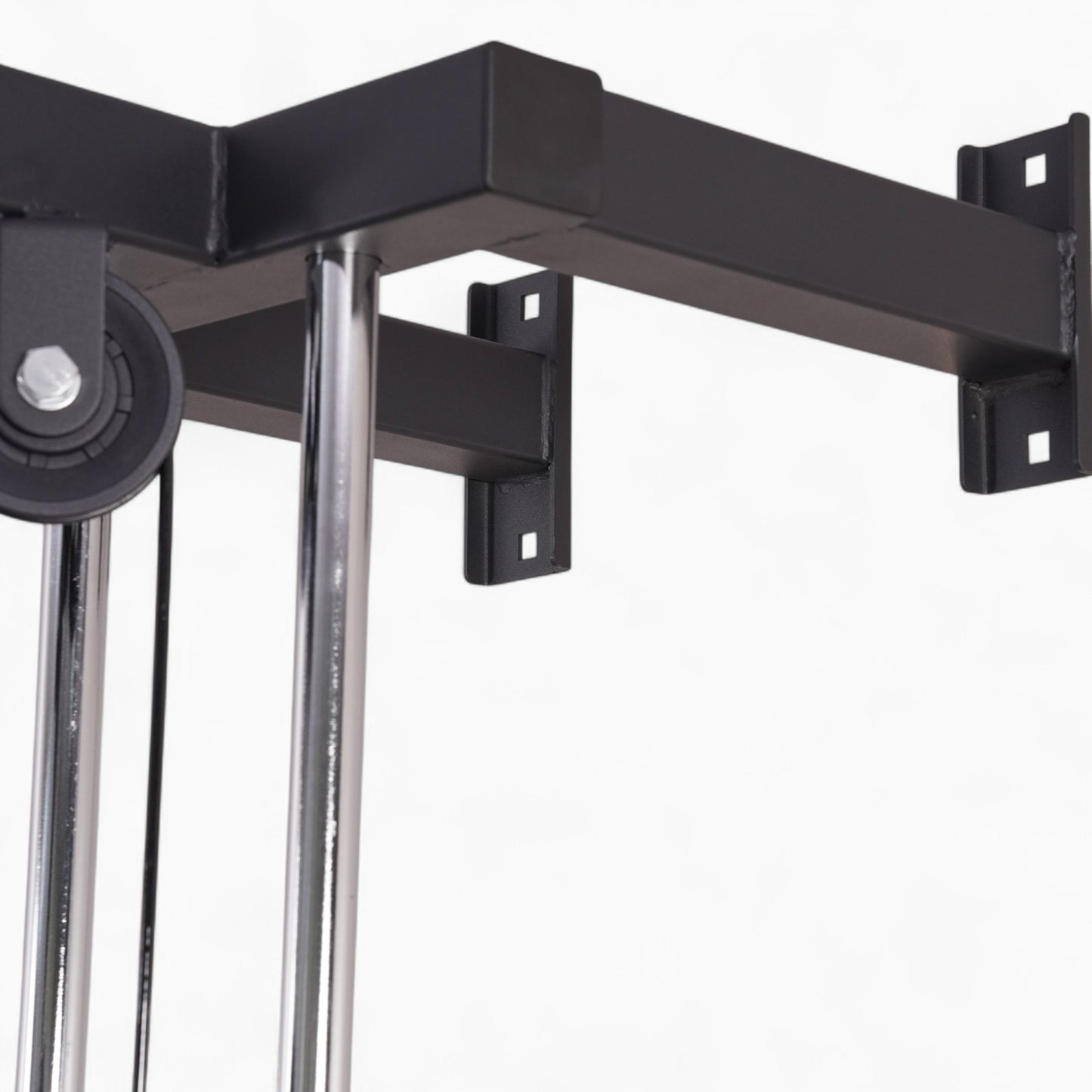 Semi-Commercial Wall Mounted Cable Pulley Machine For Rowing And Crossover Exercises At Home - Durable, Space-Saving Design For Strength And Stability. Buy Now.