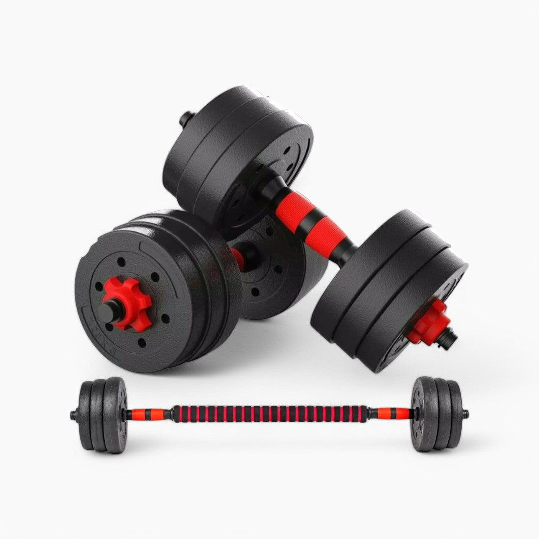 Dumbbell Cardio Weight Bar Set Adjustable Dumbbells Set With