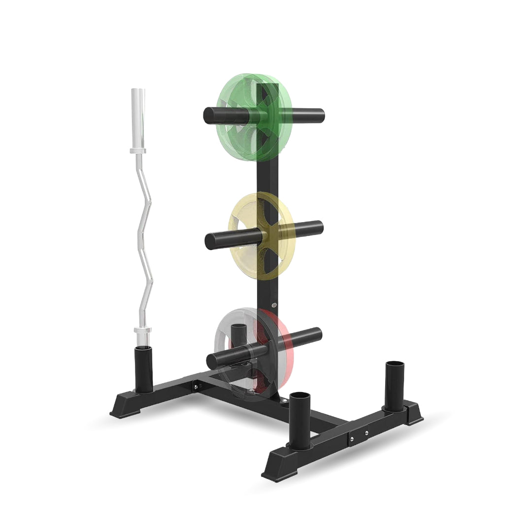GymSets Olympic Weight Tree & Bar Stand