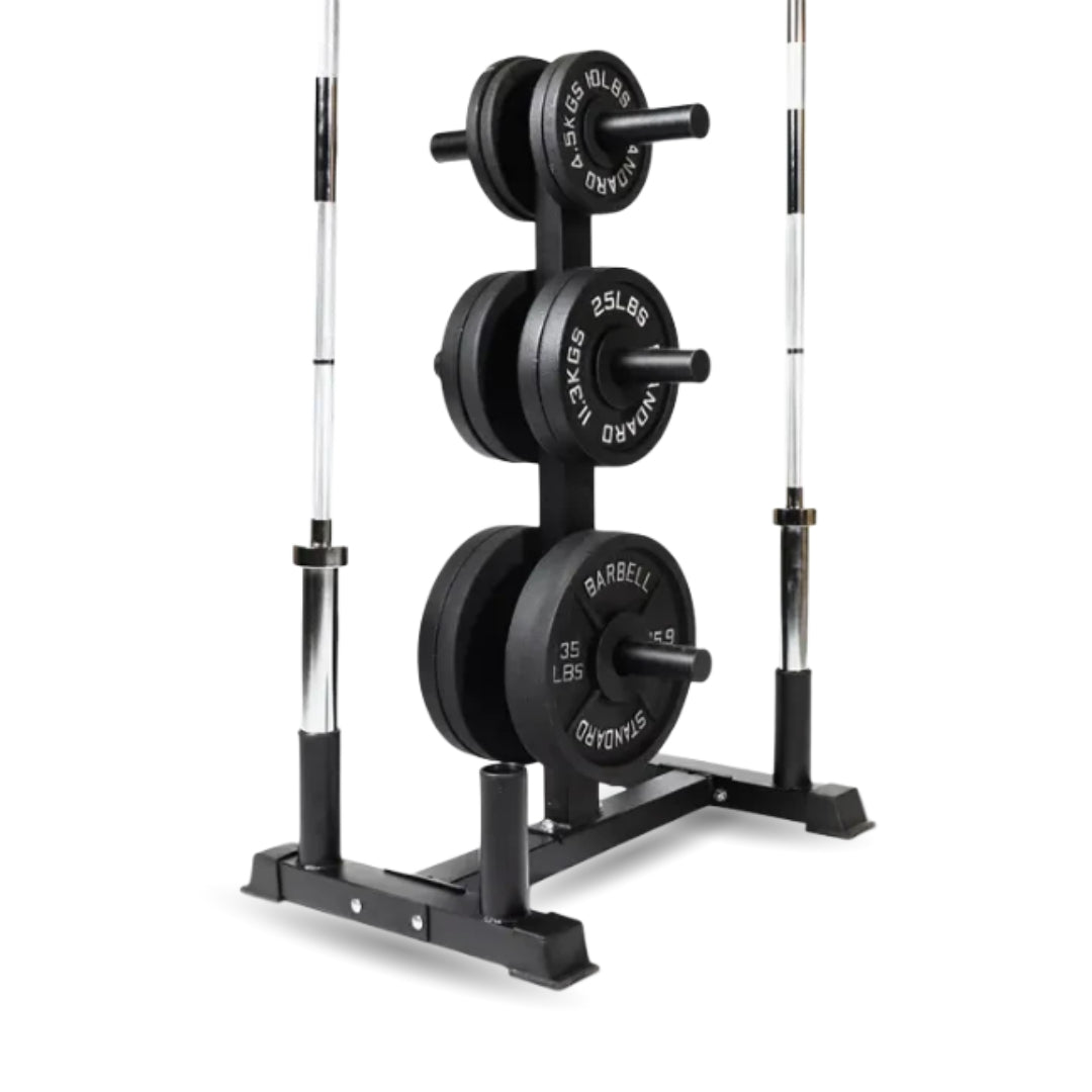 GymSets Olympic Weight Tree & Bar Stand