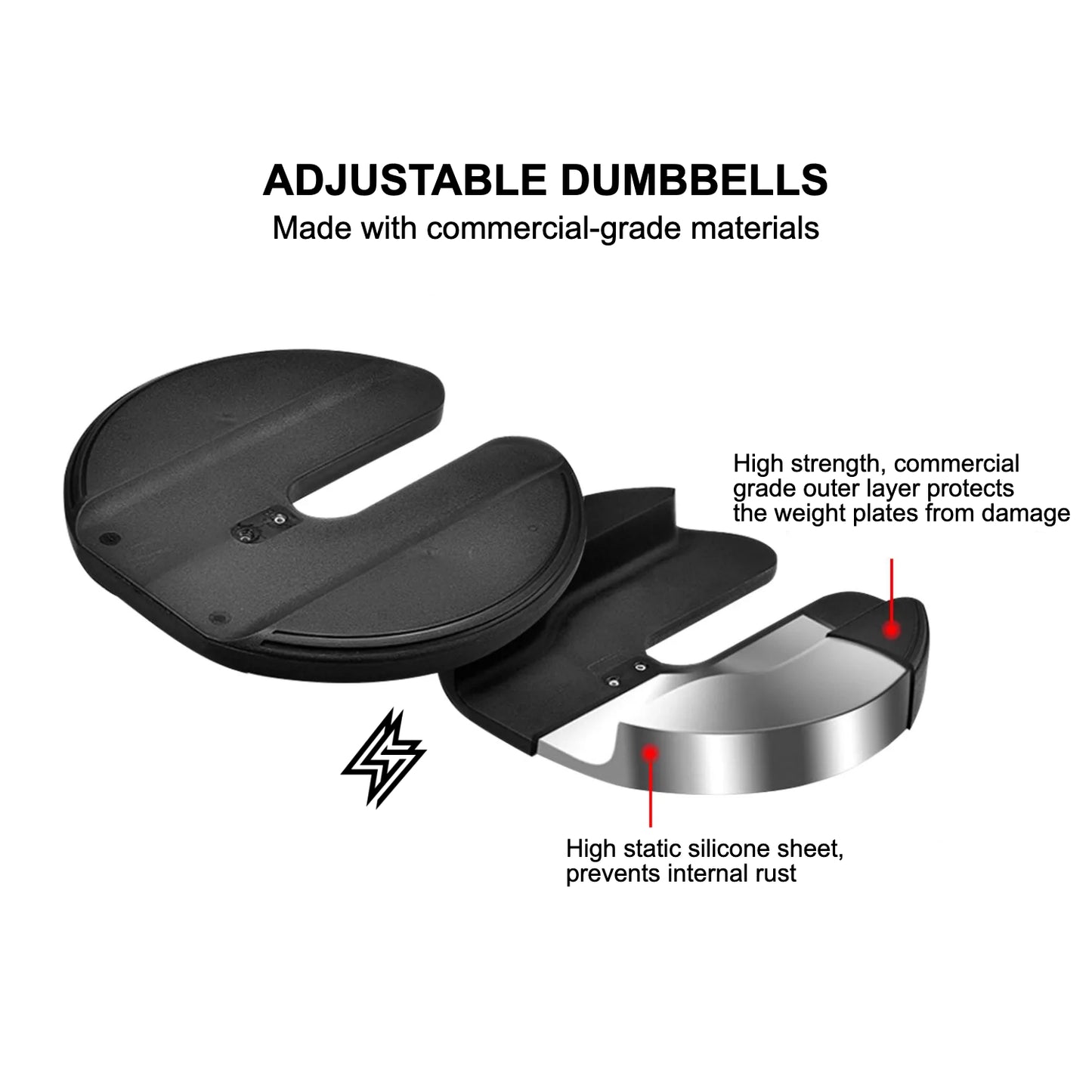 40kg Adjustable Dumbbell Sets