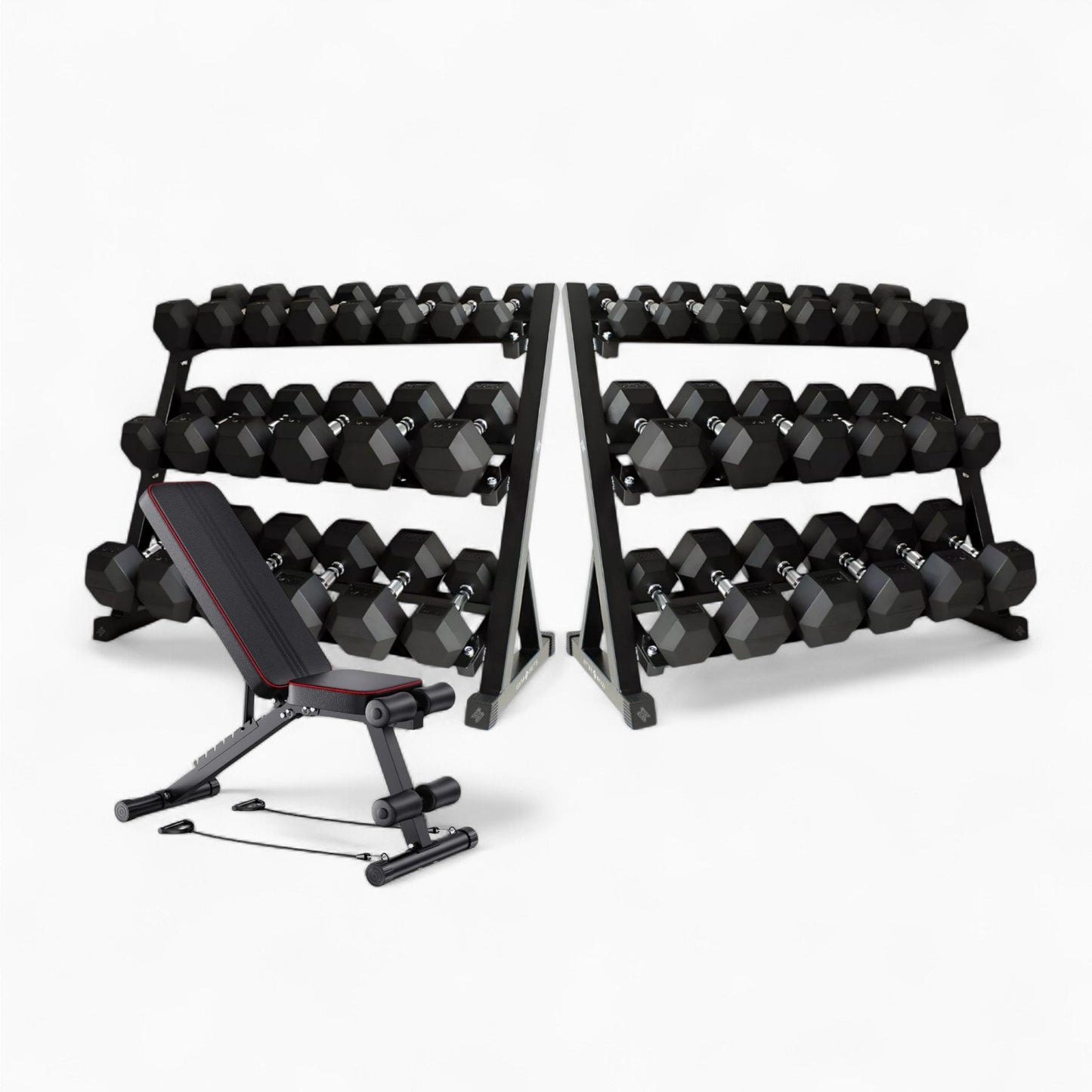 3 Tier Dumbbell Storage Rack