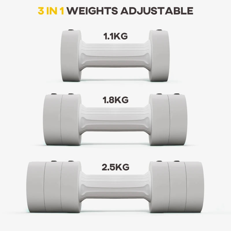 3 Increment Adjustable Dumbbells