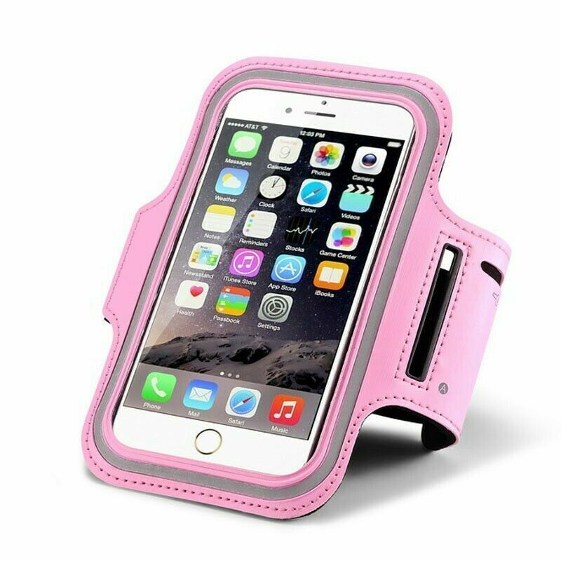 phone armband running arm band iphone strap for case sports jogging  Sports Arm Band Mobile Phone Holder Bag Running Gym Armband Exercise All Phones