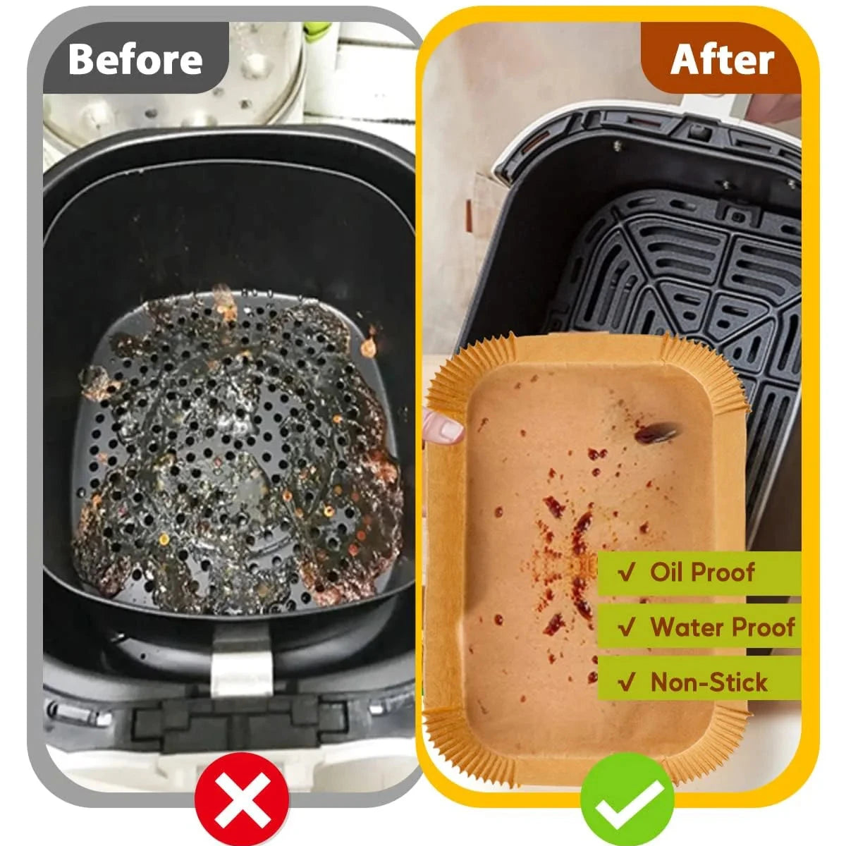Disposable Air Fryer Liners