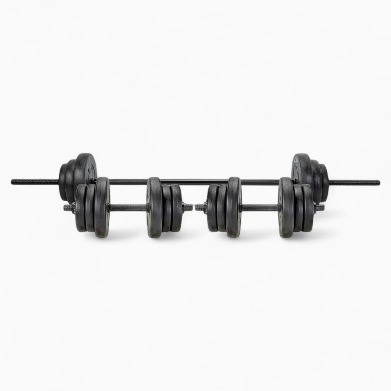GymSets Adjustable Dumbbell Barbell Set V2