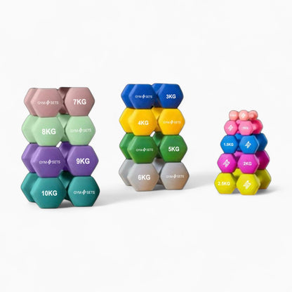 Neoprene Dumbbell Pairs