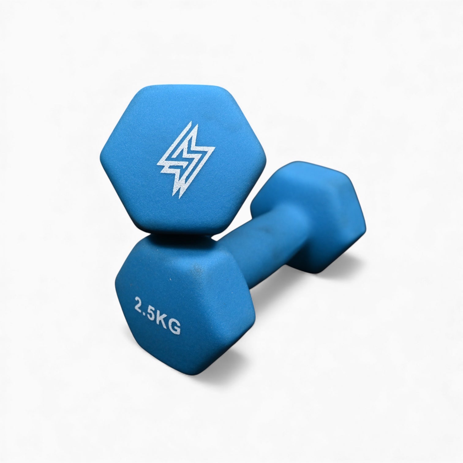 0.5–10Kg Neoprene Dumbbells | Durable, Non-Slip, Anti-Roll