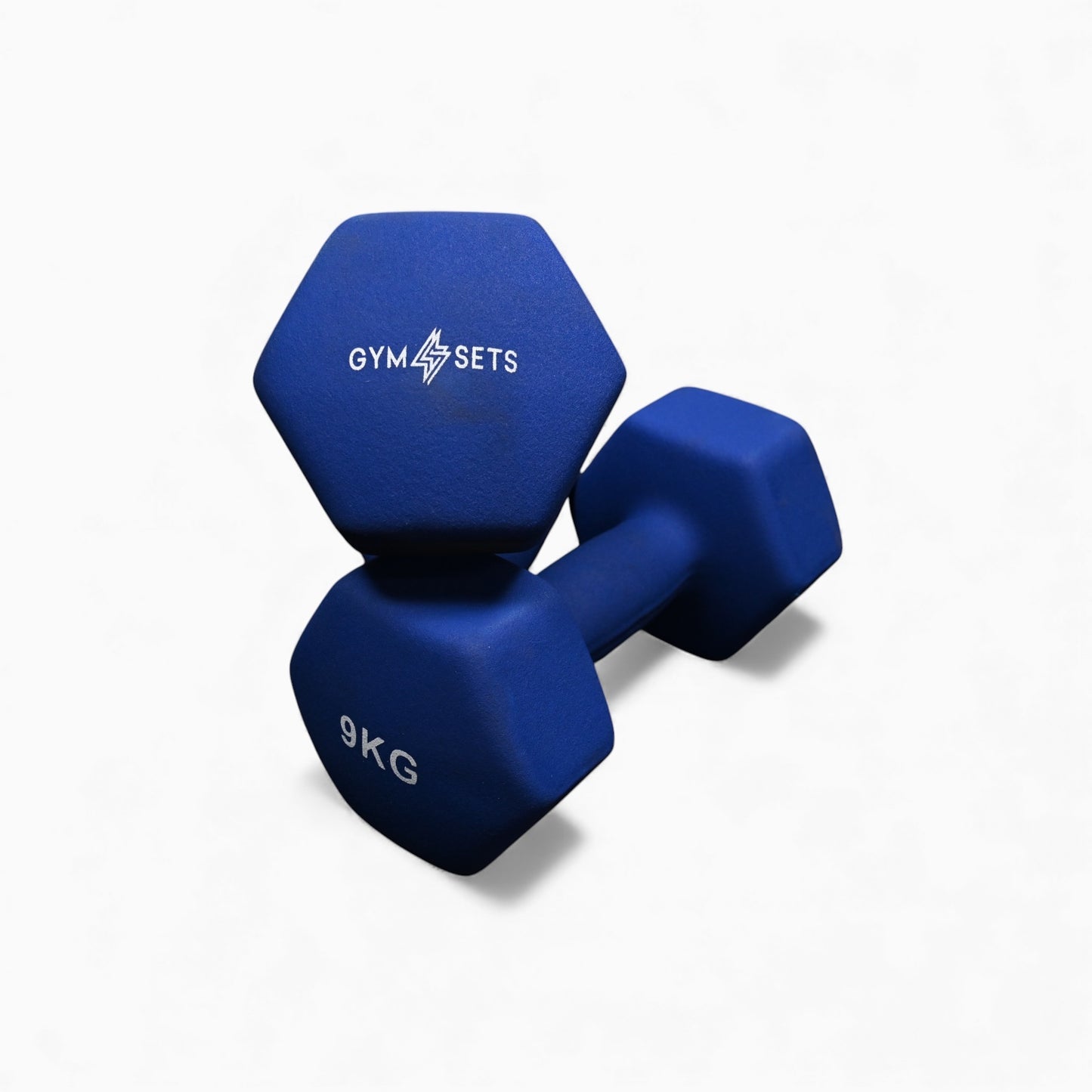 0.5–10Kg Neoprene Dumbbells | Durable, Non-Slip, Anti-Roll