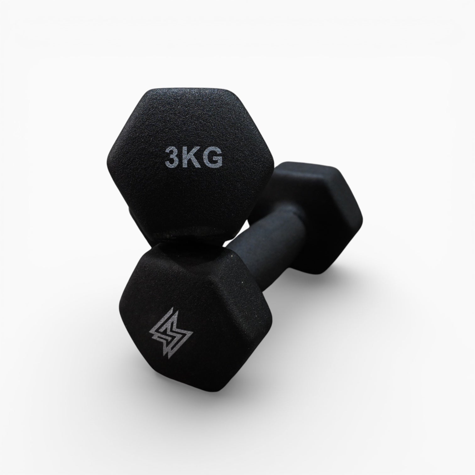 0.5–10Kg Neoprene Dumbbells | Durable, Non-Slip, Anti-Roll