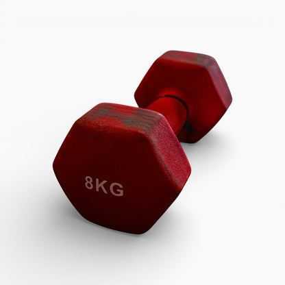 0.5–10Kg Neoprene Dumbbells | Durable, Non-Slip, Anti-Roll
