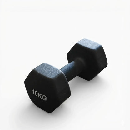 0.5–10Kg Neoprene Dumbbells | Durable, Non-Slip, Anti-Roll
