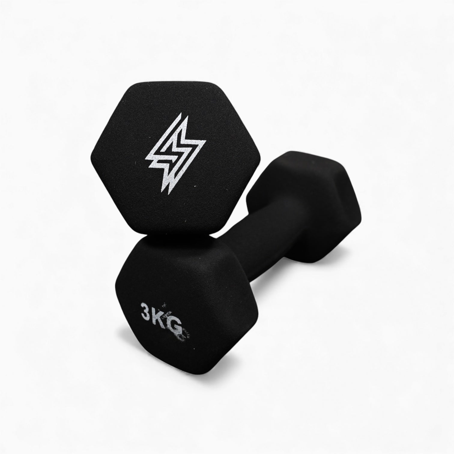 0.5–10Kg Neoprene Dumbbells | Durable, Non-Slip, Anti-Roll