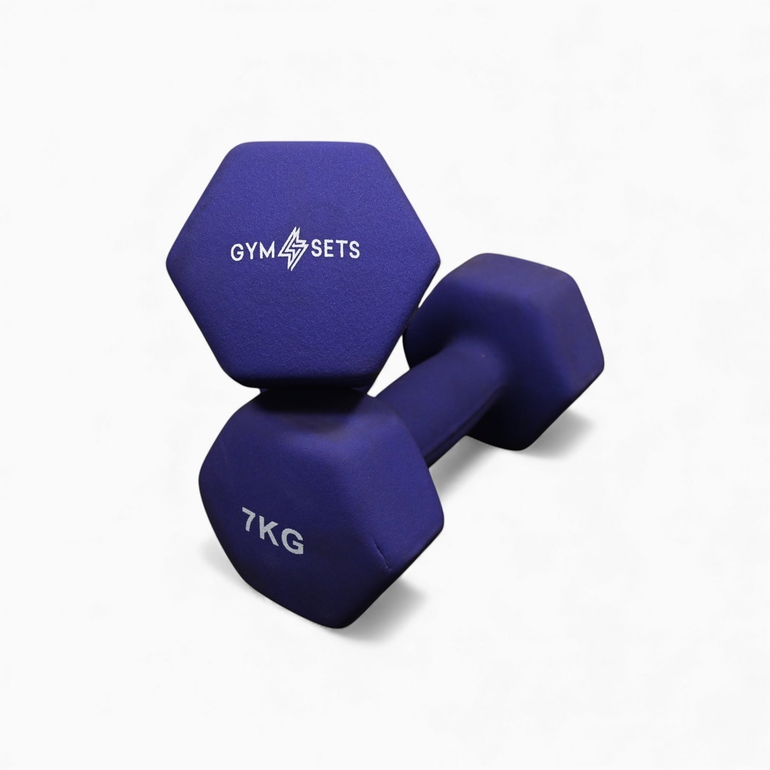 0.5–10Kg Neoprene Dumbbells | Durable, Non-Slip, Anti-Roll