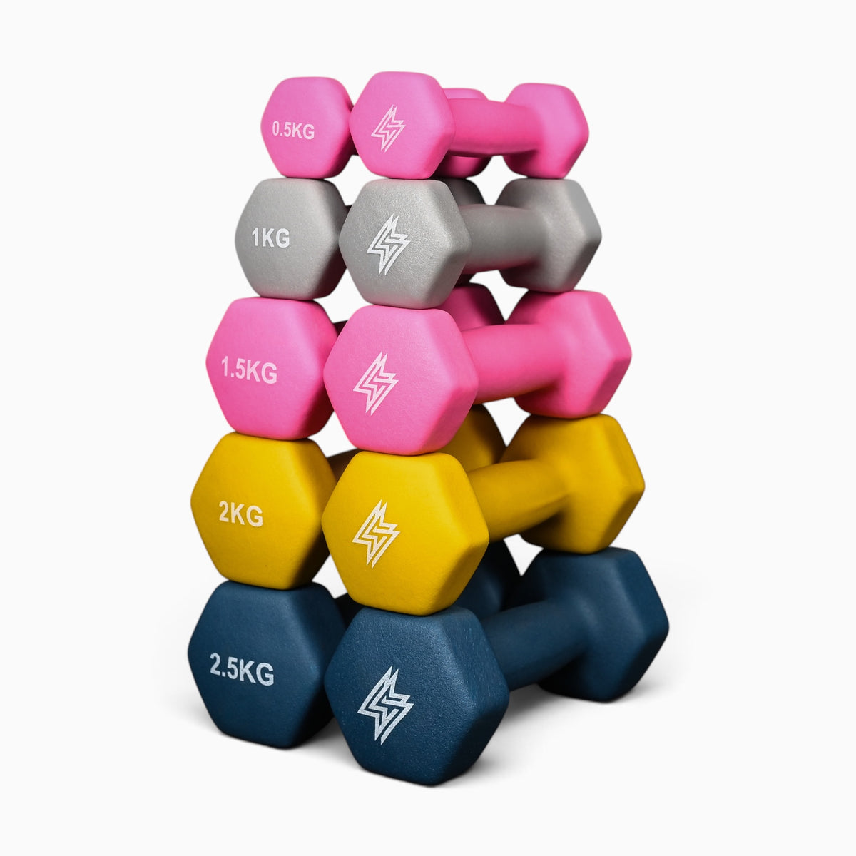 Neoprene Dumbbell Pairs