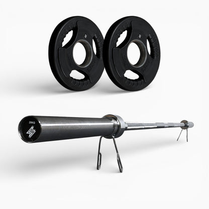 Tri-Grip Olympic Weight Plates