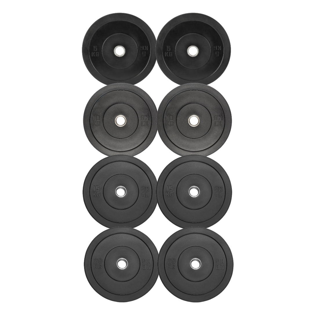 Olympic Bumper Plates 2 inch Rubber Weight Gym Sets 5 10 15 20 25 kg