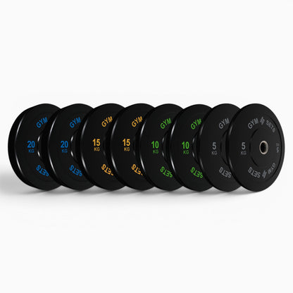 Olympic Coloured Bumper Weight Plates