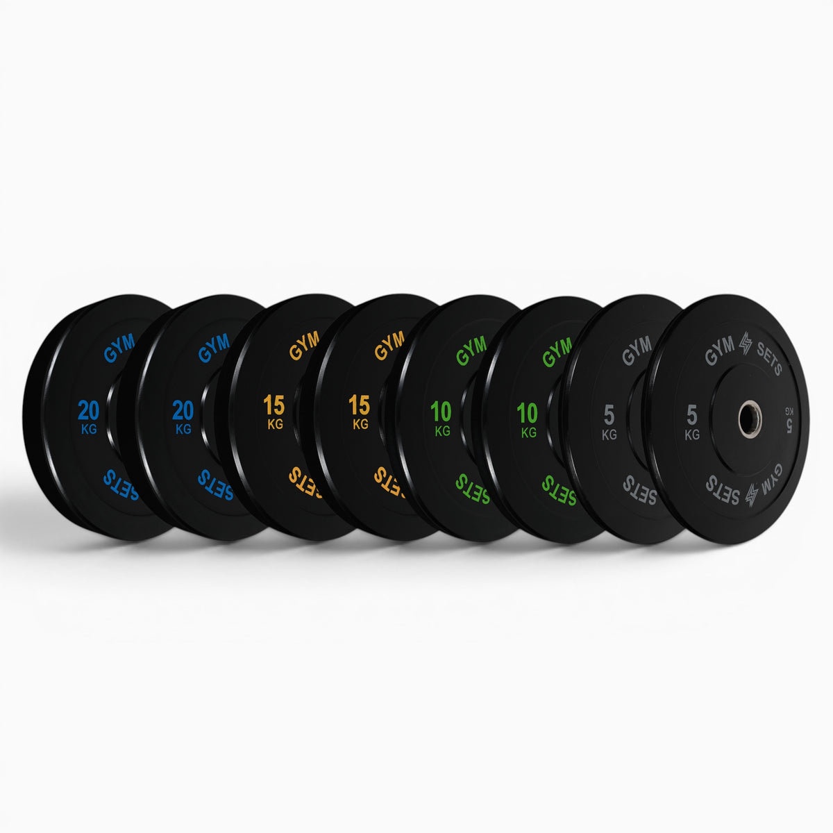 GymSets Olympic Bumper Plates Sets