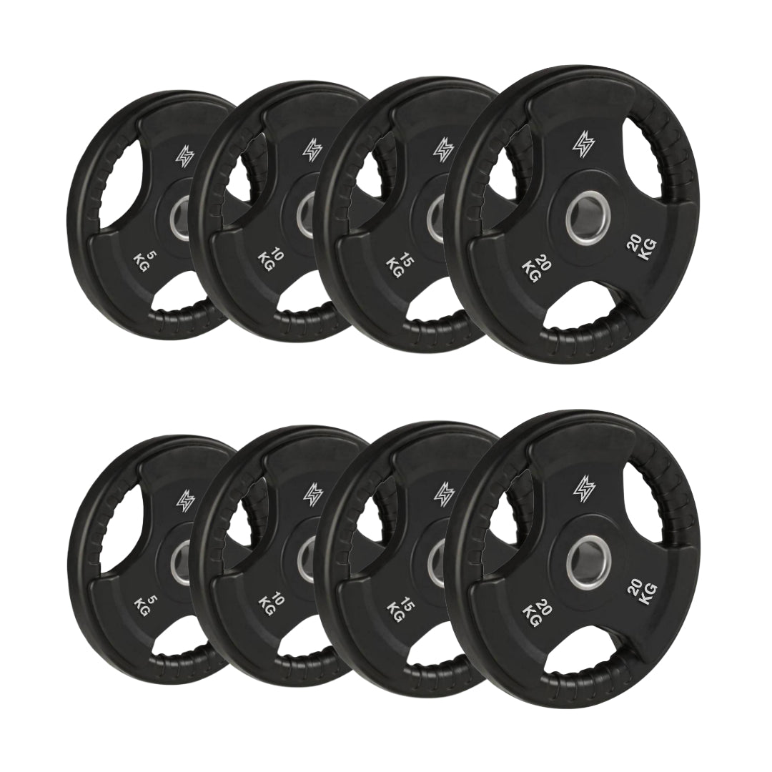 Tri-Grip Olympic Weight Plates