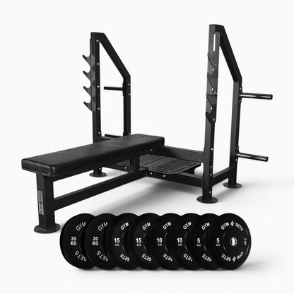 Commercial Flat Weight Bench Press