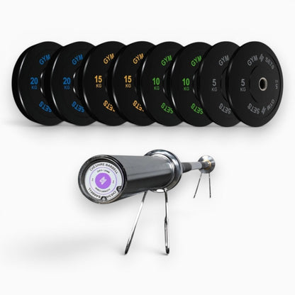 Olympic Coloured Bumper Weight Plates