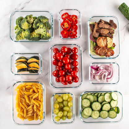 Glass Meal Prep Containers