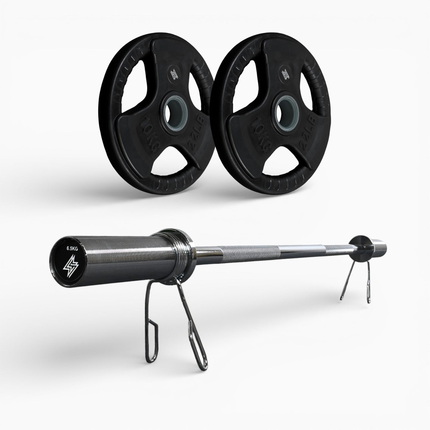 Tri-Grip Olympic Weight Plates