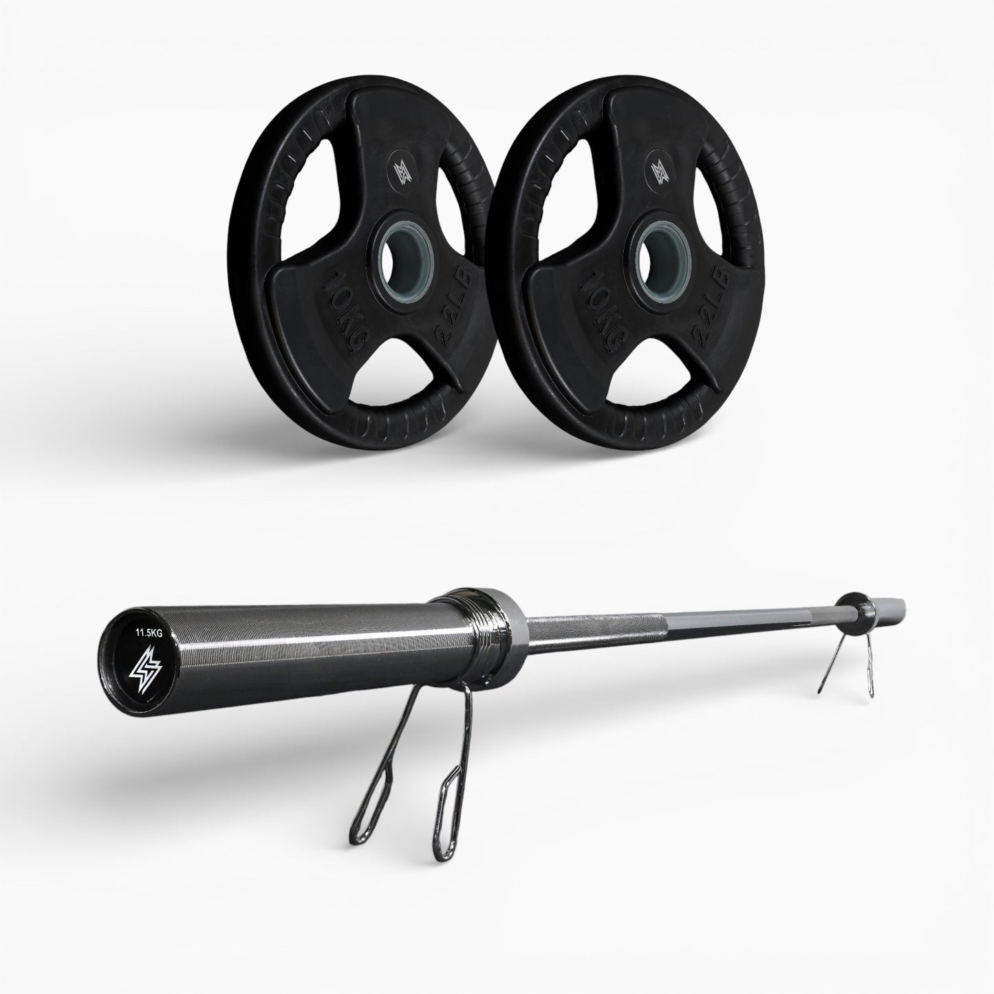 Tri-Grip Olympic Weight Plates