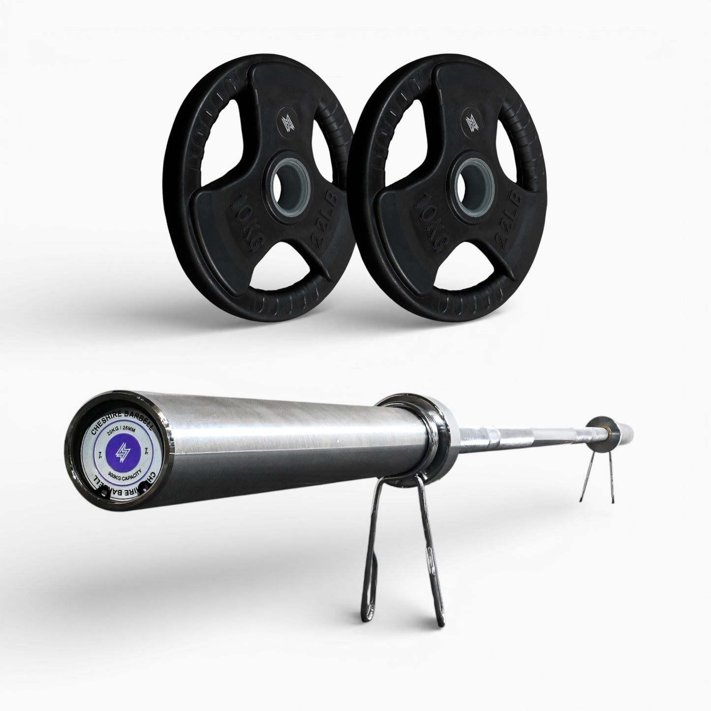 Tri-Grip Olympic Weight Plates