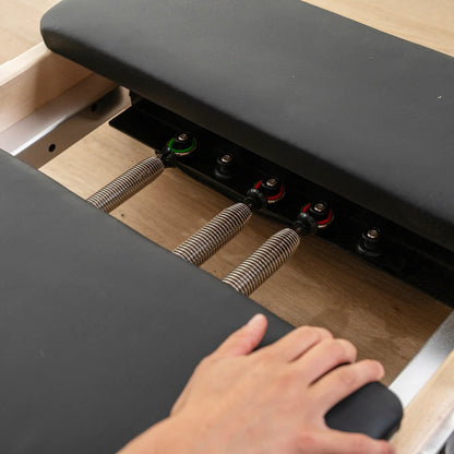 GymSets Oak Reformer Pilates Machine