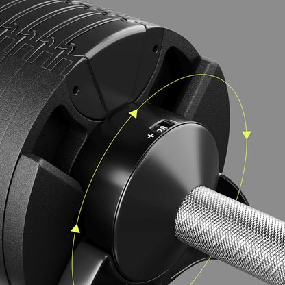 GymSets Round Adjustable Dumbbell (2.5-50kg)