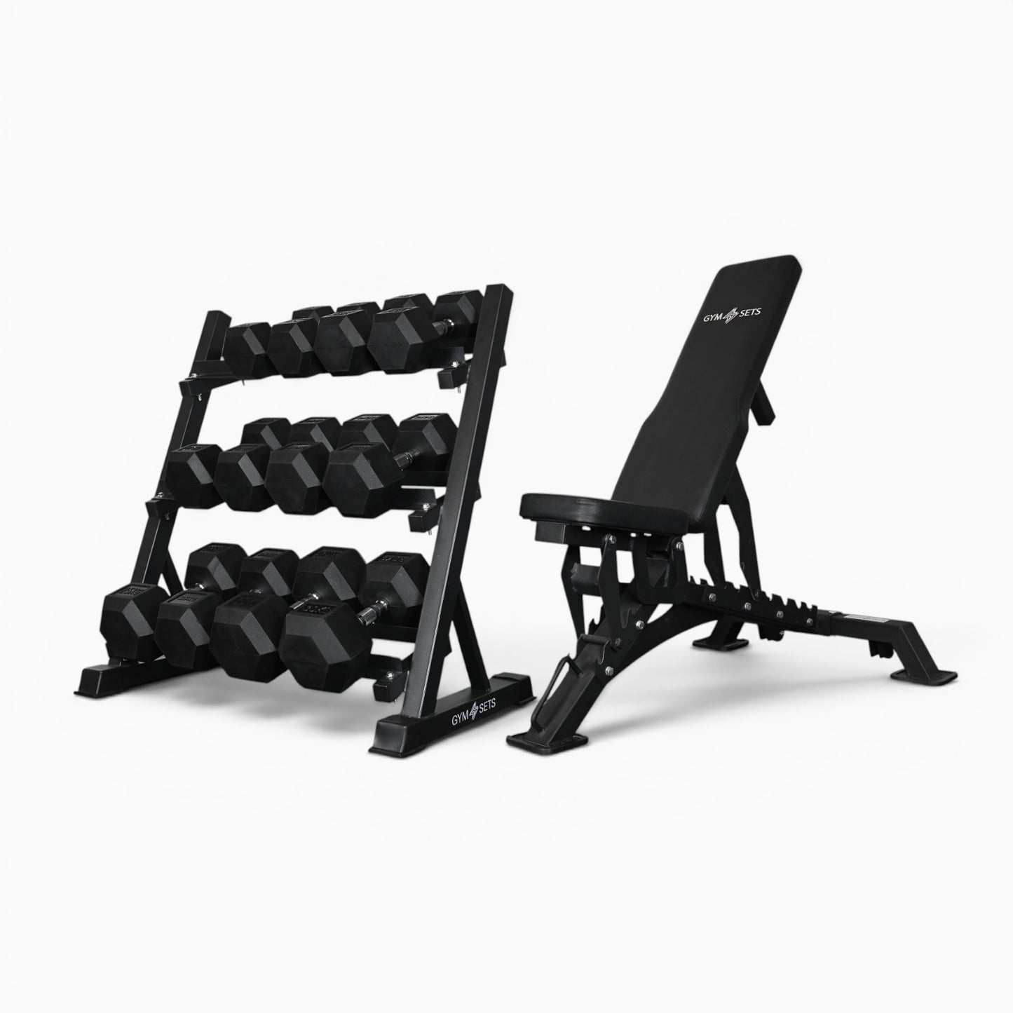 3 Tier Dumbbell Storage Rack