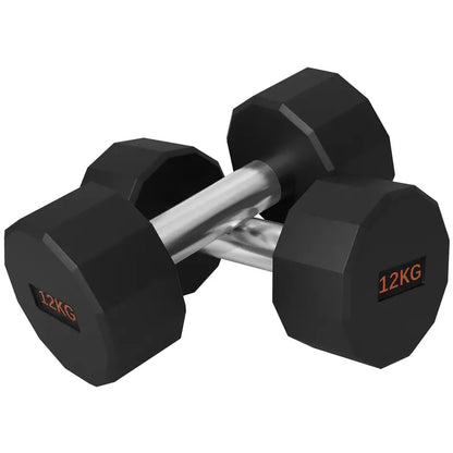 Double Hex Dumbbell Pairs