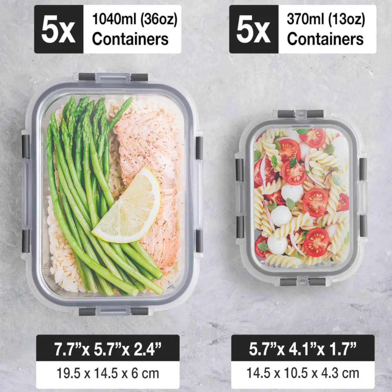 Glass Meal Prep Containers