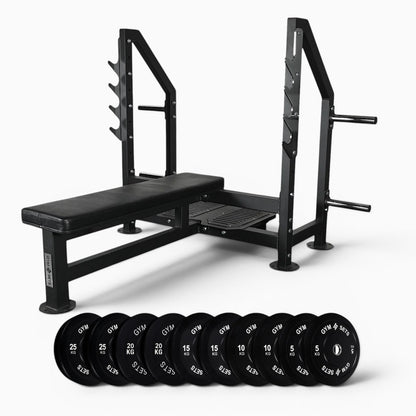 Commercial Flat Weight Bench Press