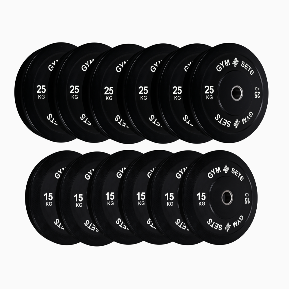 GymSets Olympic Bumper Plates Sets