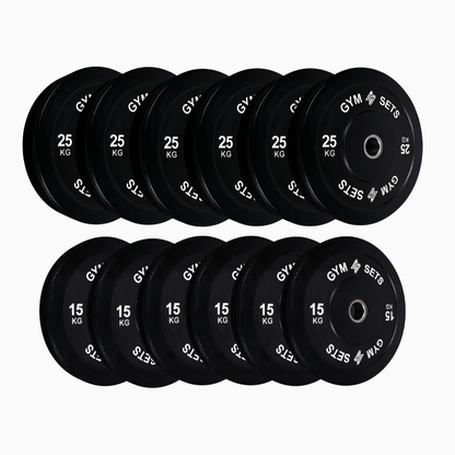 GymSets Olympic Bumper Plates Sets