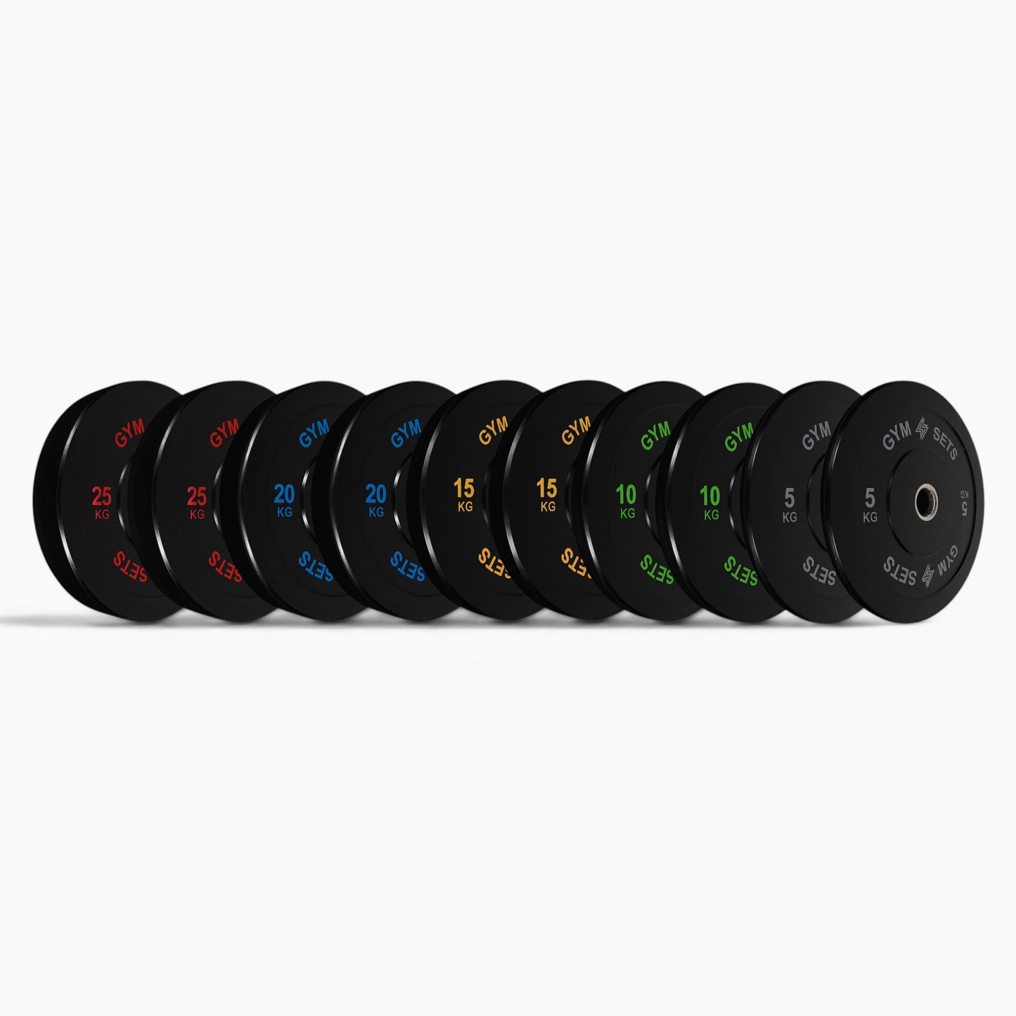 Olympic Coloured Bumper Weight Plates