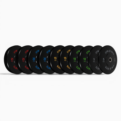 Olympic Coloured Bumper Weight Plates