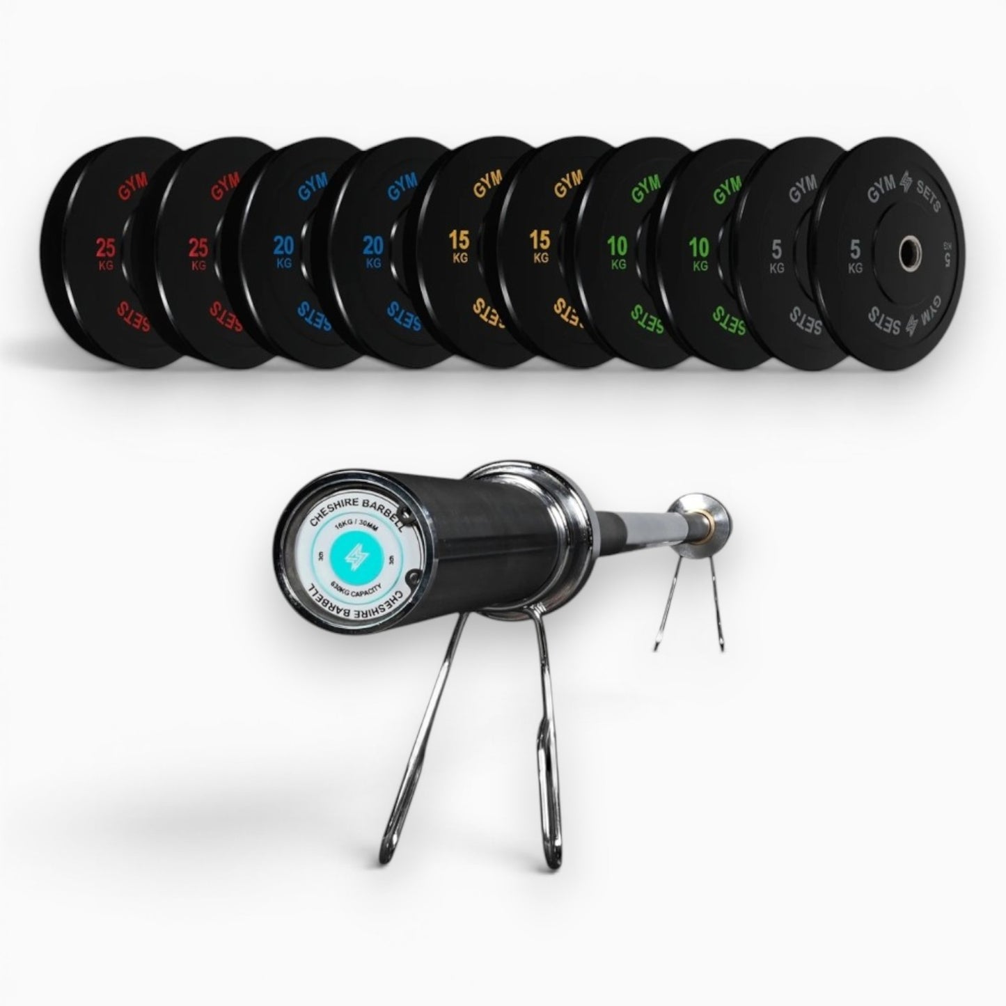 Olympic Coloured Bumper Weight Plates